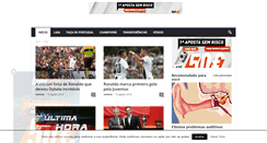 Desktop Screenshot of noticias.com.pt