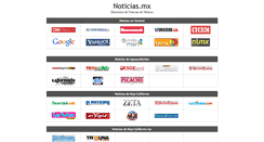 Desktop Screenshot of noticias.mx